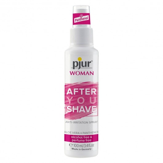 Спрей после бритья pjur WOMAN After You Shave Spray - 100 мл. - Pjur - купить с доставкой в Якутске