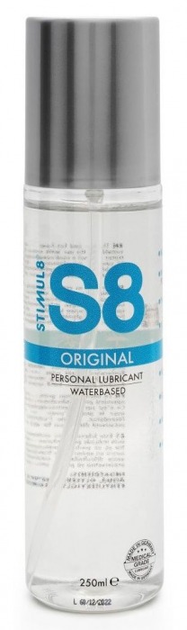 Универсальный лубрикант на водной основе S8 Original Lubricant - 250 мл. - Stimul8 - купить с доставкой в Якутске