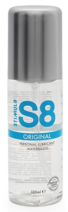Универсальный лубрикант на водной основе S8 Original Lubricant - 125 мл. - Stimul8 - купить с доставкой в Якутске