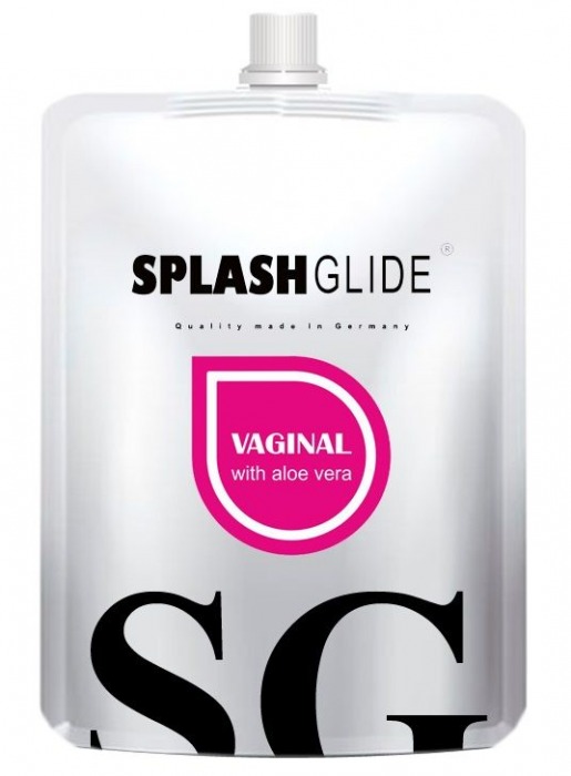 Ухаживающий лубрикант на водной основе Splashglide Vaginal With Aloe Vera - 100 мл. - Splashglide - купить с доставкой в Якутске