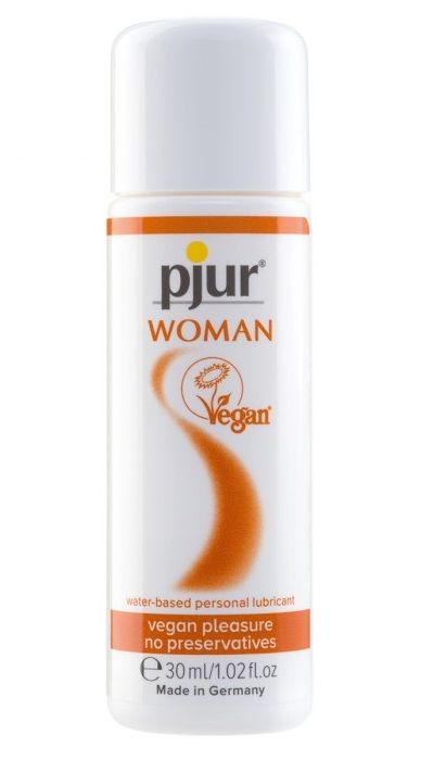 Лубрикант pjur WOMAN Vegan на водной основе - 30 мл. - Pjur - купить с доставкой в Якутске