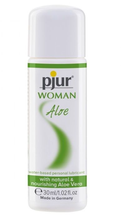 Лубрикант на водной основе pjur WOMAN Aloe - 30 мл. - Pjur - купить с доставкой в Якутске