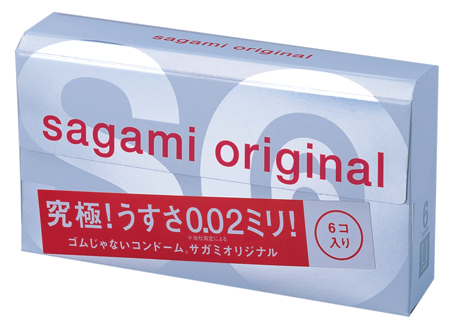 Ультратонкие презервативы Sagami Original - 6 шт. - Sagami - купить с доставкой в Якутске