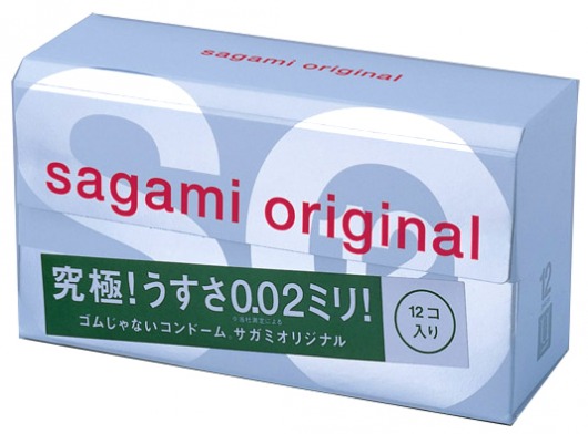 Ультратонкие презервативы Sagami Original - 12 шт. - Sagami - купить с доставкой в Якутске