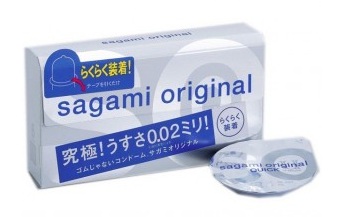 Ультратонкие презервативы Sagami Original QUICK - 6 шт. - Sagami - купить с доставкой в Якутске