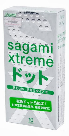 Презервативы Sagami Xtreme Type-E с точками - 10 шт. - Sagami - купить с доставкой в Якутске