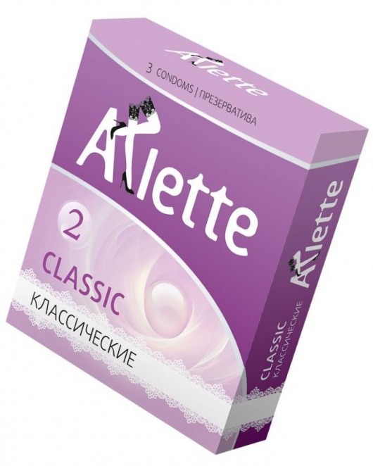 Классические презервативы Arlette Classic - 3 шт. - Arlette - купить с доставкой в Якутске