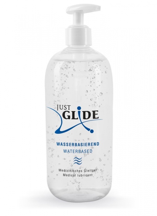 Гель-смазка на водной основе Just Glide с дозатором - 500 мл. - Orion - купить с доставкой в Якутске