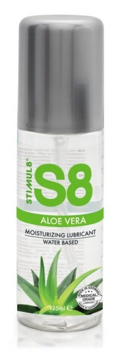 Лубрикант на водной основе S8 Aloe Vera Lube - 125 мл. - Stimul8 - купить с доставкой в Якутске