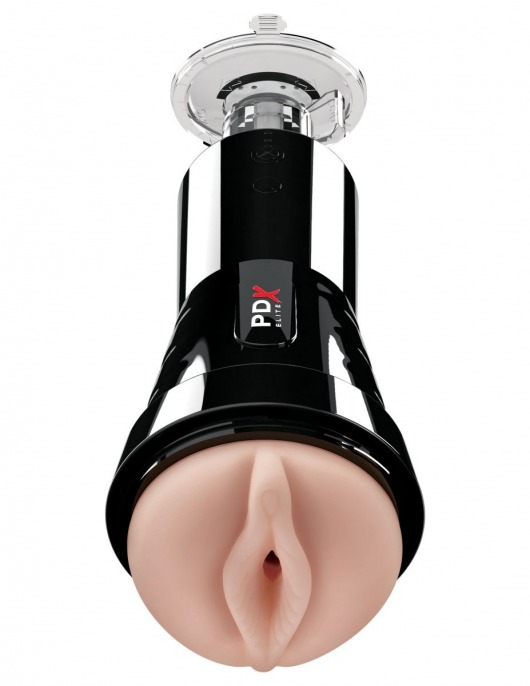 Телесный вибромастурбатор-вагина Cock Compressor Vibrating Stroker - Pipedream - в Якутске купить с доставкой