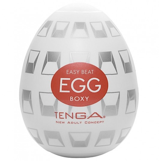 Мастурбатор-яйцо EGG Boxy - Tenga - в Якутске купить с доставкой