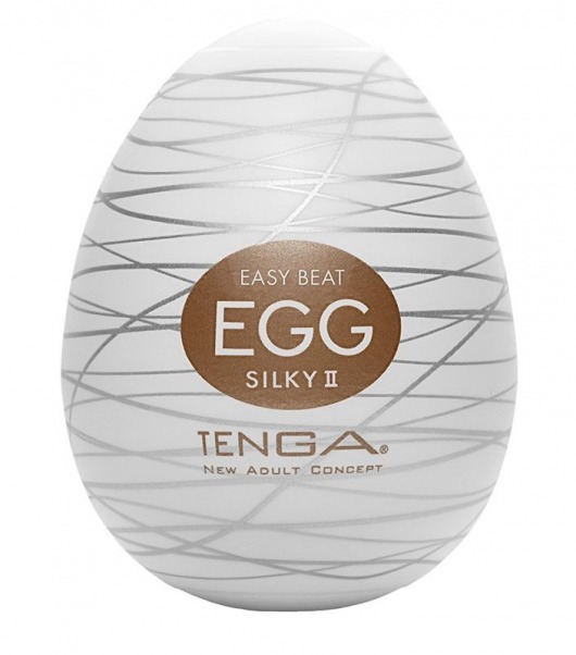 Мастурбатор-яйцо EGG Silky II - Tenga - в Якутске купить с доставкой