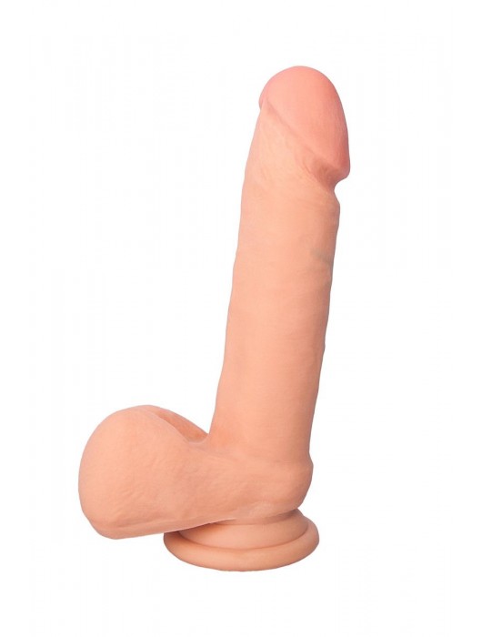 Перезаряжаемый вибратор-реалистик с пультом ДУ - 17 см. - ToyFa