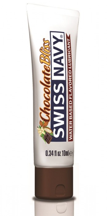 Лубрикант с ароматом шоколада Swiss Navy Chocolate Bliss Lube - 10 мл. - Swiss navy - купить с доставкой в Якутске