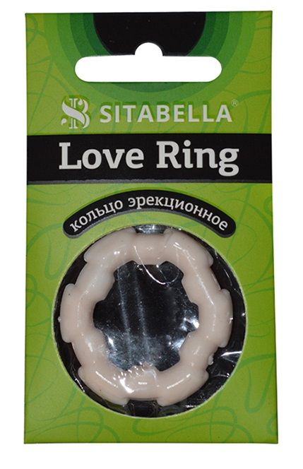 Фигурное эрекционное кольцо из киберкожи - Sitabella - в Якутске купить с доставкой