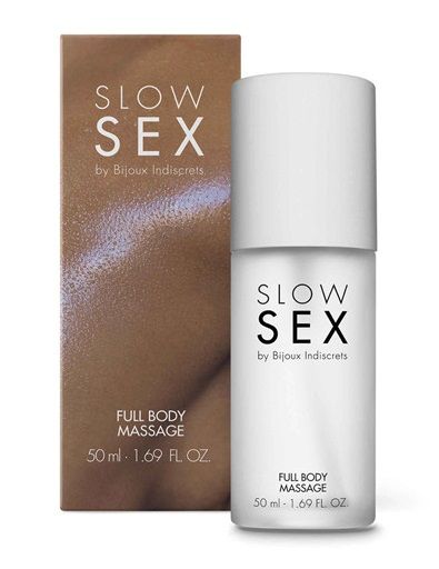 Массажный гель Slow Sex Full Body Massage - 50 мл. - Bijoux Indiscrets - купить с доставкой в Якутске