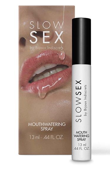 Спрей для усиления слюноотделения Slow Sex Mouthwatering Spray - 13 мл. - Bijoux Indiscrets - купить с доставкой в Якутске
