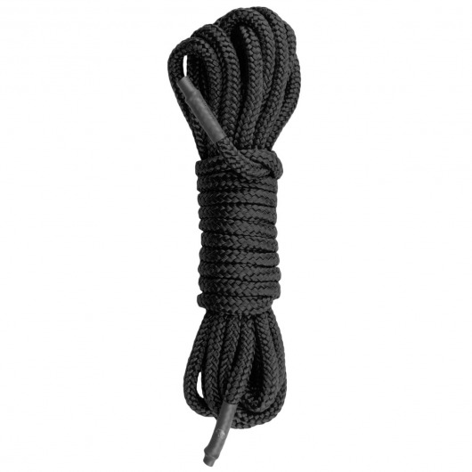 Черная веревка для бондажа Easytoys Bondage Rope - 5 м. - Easy toys - купить с доставкой в Якутске