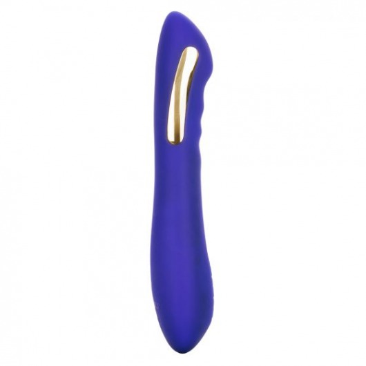 Фиолетовый вибратор с электростимуляцией Intimate E-Stimulator Petite Wand - 18,5 см. - California Exotic Novelties - купить с доставкой в Якутске