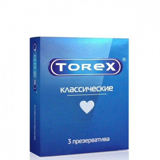 Гладкие презервативы Torex  Классические  - 3 шт. - Torex - купить с доставкой в Якутске