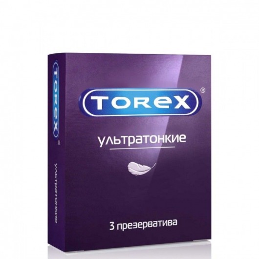 Презервативы Torex  Ультратонкие  - 3 шт. - Torex - купить с доставкой в Якутске