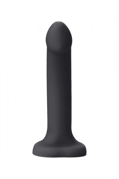 Черный фаллос с имитацией эякуляции Silicon Cum Dildo L - 19,6 см. - Strap-on-me - купить с доставкой в Якутске