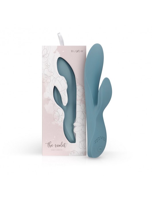 Вибратор с клиторальным стимулятором The Violet Rabbit Vibrator - 20 см. - ONE DC B.V.