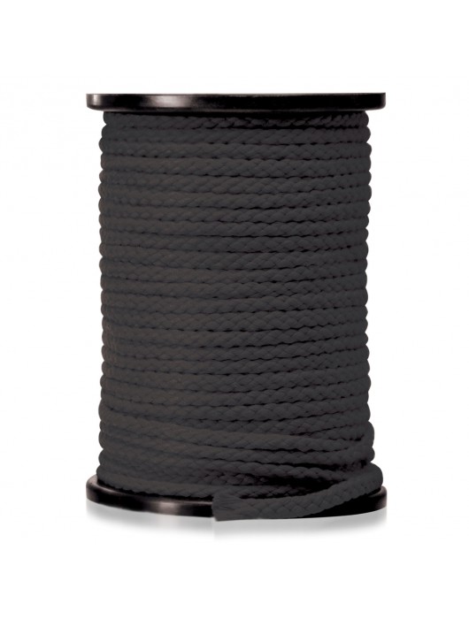 Черная веревка для связывания Bondage Rope - 60,9 м. - Pipedream - купить с доставкой в Якутске
