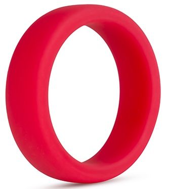 Красное эрекционное кольцо Silicone Go Pro Cock Ring - Blush Novelties - в Якутске купить с доставкой