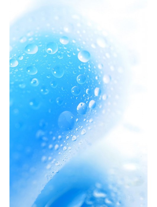 Голубая, светящаяся в темноте анальная втулка Namor Glow - 12,5 см. - ToyFa