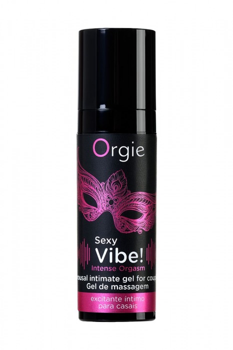 Гель для массажа ORGIE Sexy Vibe Intense Orgasm - 15 мл. - ORGIE - купить с доставкой в Якутске