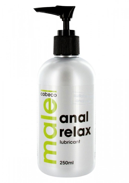 Анальный лубрикант MALE Cobeco Anal Relax Lubricant - 250 мл. - Cobeco - купить с доставкой в Якутске
