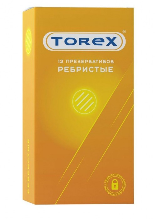 Текстурированные презервативы Torex  Ребристые  - 12 шт. - Torex - купить с доставкой в Якутске