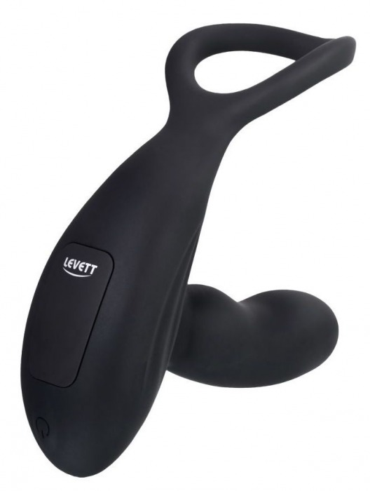Черный стимулятор простаты Maud с вибрацией - Levett - в Якутске купить с доставкой