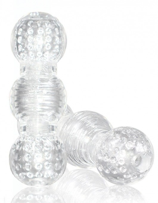 Прозрачный фигурный мастурбатор Master Stroker - Blush Novelties - в Якутске купить с доставкой