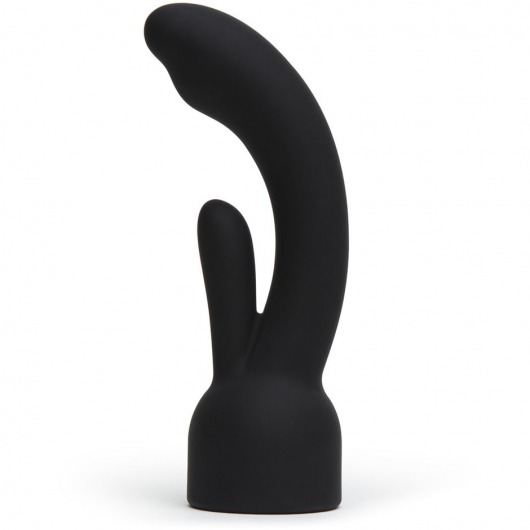 Черная насадка на вибратор Doxy - Rabbit Vibrator Doxy Attachment - Doxy в Якутске Черная насадка на вибратор Doxy - Rabbit Vibrator Doxy Attachment - Doxy