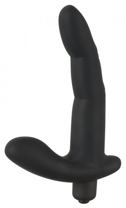 Черный вибромассажер простаты Naughty Finger Prostate Vibe - 13,8 см. - Orion - в Якутске купить с доставкой