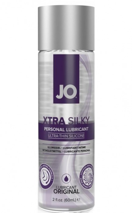 Лубрикант на силиконовой основе JO Xtra Silky - 60 мл. - System JO - купить с доставкой в Якутске