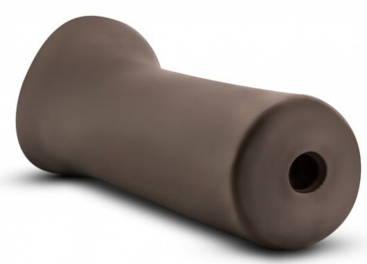Коричневый мастурбатор-ротик Naughty Nicole - Blush Novelties - в Якутске купить с доставкой