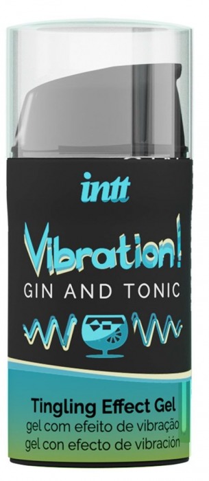 Жидкий интимный гель с эффектом вибрации Vibration! Gin   Tonic - 15 мл. - INTT - купить с доставкой в Якутске