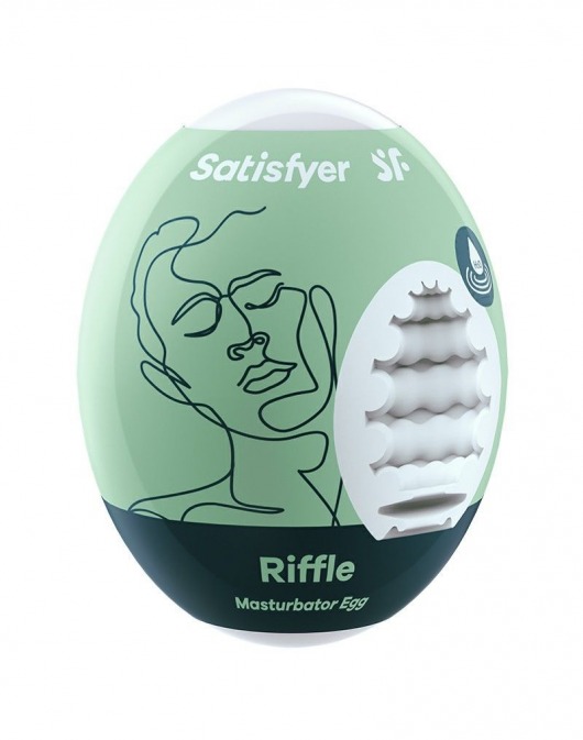 Мастурбатор-яйцо Satisfyer Riffle Mini Masturbator - Satisfyer - в Якутске купить с доставкой