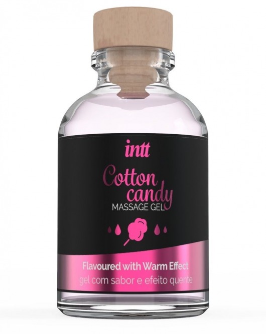 Массажный гель с согревающим эффектом Cotton Candy - 30 мл. - INTT - купить с доставкой в Якутске