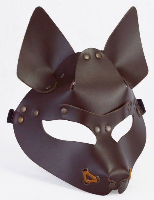 Коричневая маска Wolf - Sitabella - купить с доставкой в Якутске