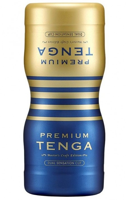 Мастурбатор TENGA Premium Dual Sensation Cup - Tenga - в Якутске купить с доставкой