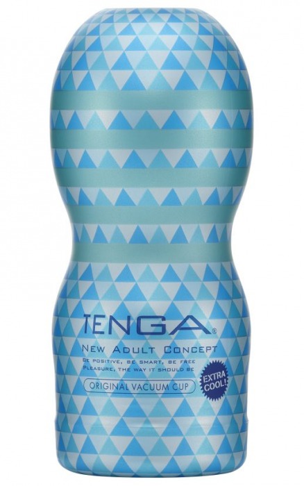Мастурбатор с охлаждающей смазкой TENGA Original Vacuum Cup Extra Cool - Tenga - в Якутске купить с доставкой