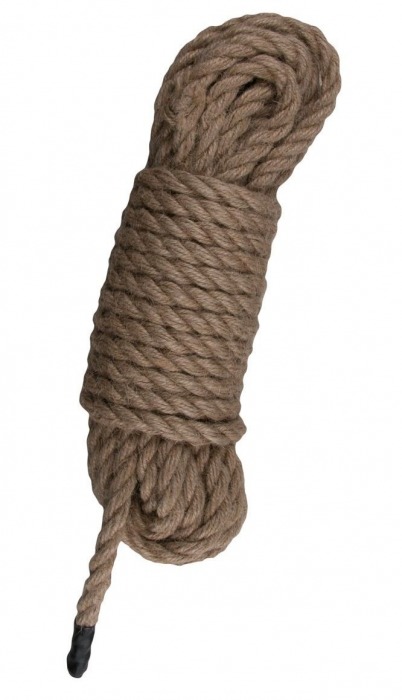 Пеньковая веревка для связывания Hemp Rope - 5 м. - Easy toys - купить с доставкой в Якутске