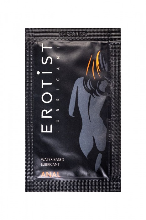 Пробник лубриканта на водной основе Erotist Anal - 4 мл. - Erotist Lubricants - купить с доставкой в Якутске