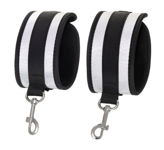 Серебристо-черные оковы Anonymo - ToyFa - купить с доставкой в Якутске Серебристо-черные оковы Anonymo - ToyFa - купить с доставкой в Якутске