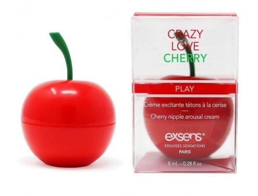 Крем для стимуляции сосков Crazy Love Cherry - 8 мл. - Exsens - купить с доставкой в Якутске
