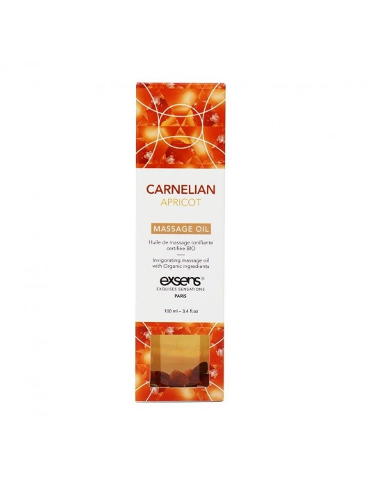 Органическое массажное масло CARNELIAN APRICOT - 100 мл. - Exsens - купить с доставкой в Якутске